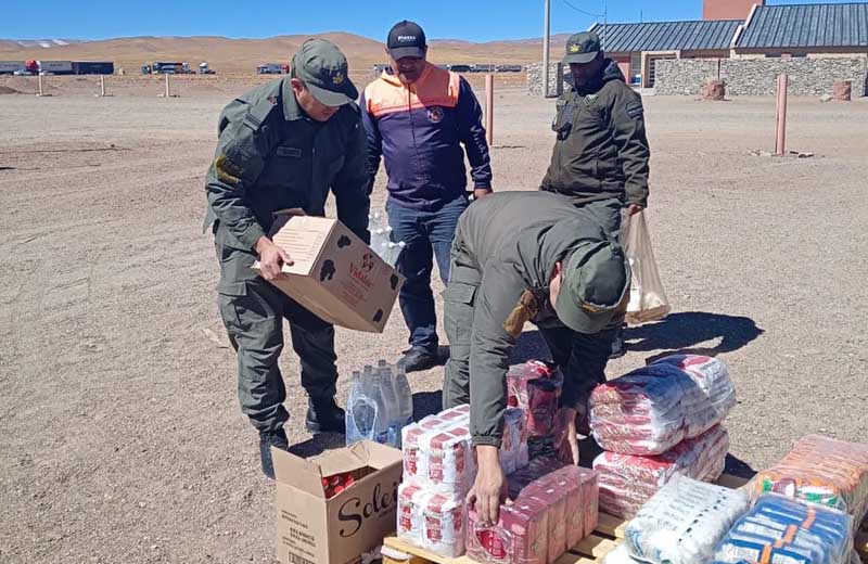 El Gobierno de Jujuy brindó asistencia y monitoreó la situación en el Paso de Jama