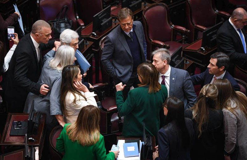 Cruce en el Senado por los dichos de Milei contra Lula
