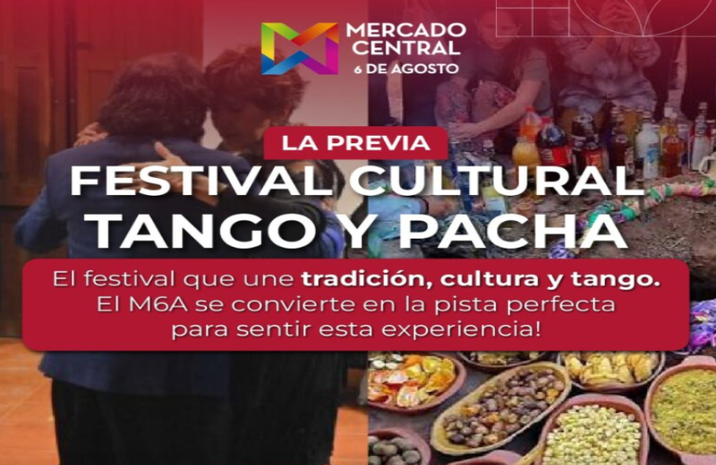 Tango, tradición y gastronomía: el Mercado Central se prepara para una previa cultural