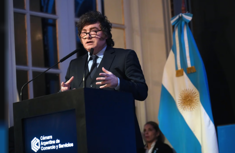Milei aseguró que cumplirá su promesa de bajar la inflación y hacer crecer la economía