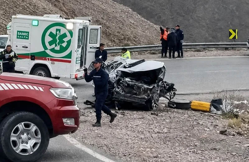 Tragedia en la Cuesta de Lipán: falleció una segunda integrante de la familia que cayó por un barranco de 80 metros