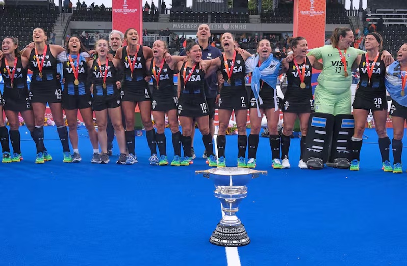 Histórica consagración ante Países Bajos: Las Leonas son Campeonas del Mundo por tercera vez 