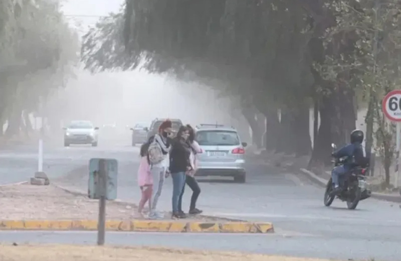 La alerta por fuertes vientos continuará hasta el domingo en Jujuy