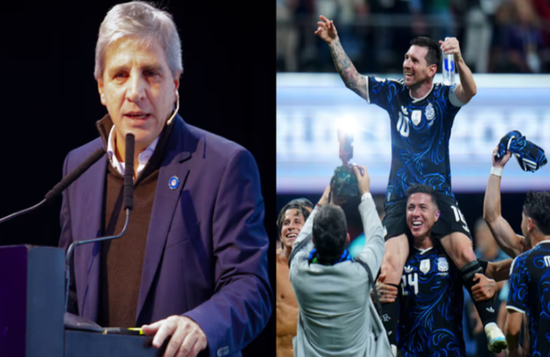 Fuerte cruce por Malvinas: Luis Caputo llamó 
