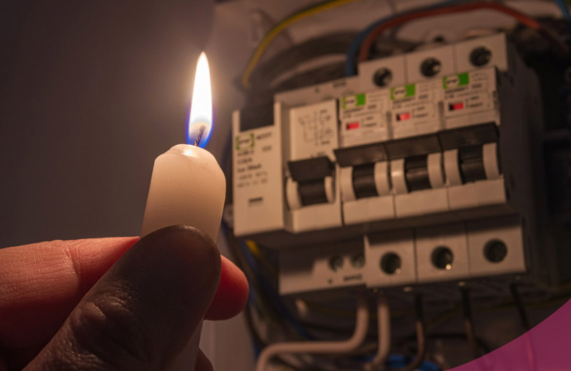 EJESA informó sobre cortes de energía por los fuertes vientos