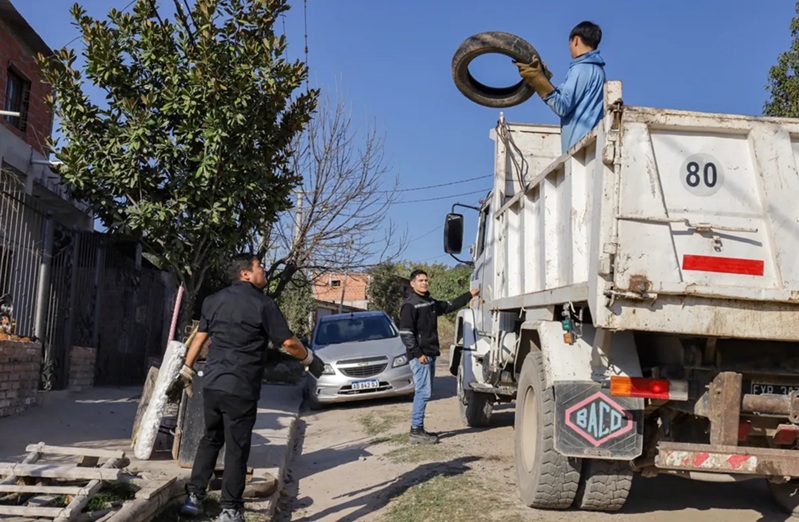 El descacharrado no se detiene en vacaciones: Conoce el cronograma para la semana que inicia en la capital jujeña