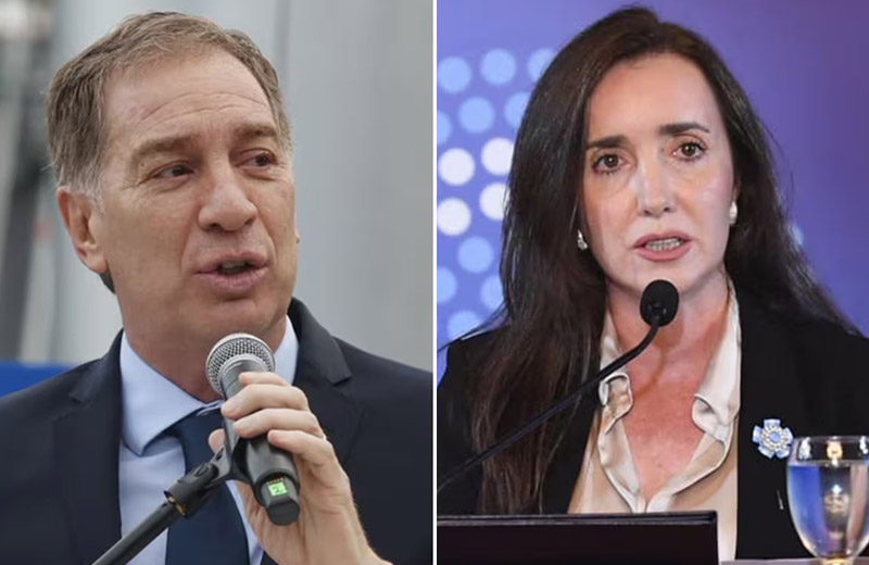 Santilli contra Villarruel por las dudas sobre la salud mental del presidente