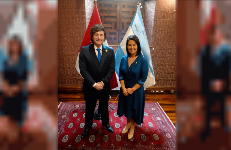 Milei se reunió con Keiko Fujimori en Perú y fortalece su agenda con los gobiernos de la región