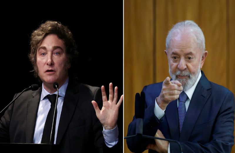Milei viaja a Brasil para respaldar a Flávio Bolsonaro en plena pulseada con Lula