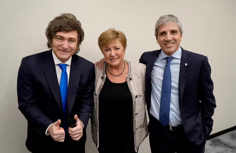 Georgieva llegó a Argentina: visitará a Javier Milei, a Luis Caputo y a Vaca Muerta