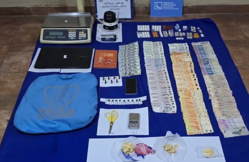 Golpe al narcomenudeo en Jujuy: 24 detenidos y drogas secuestradas en una semana de operativos
