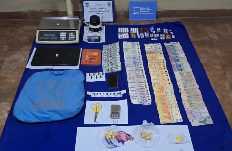 Operativo contra el narcomenudeo: 24 detenidos en Jujuy en una semana