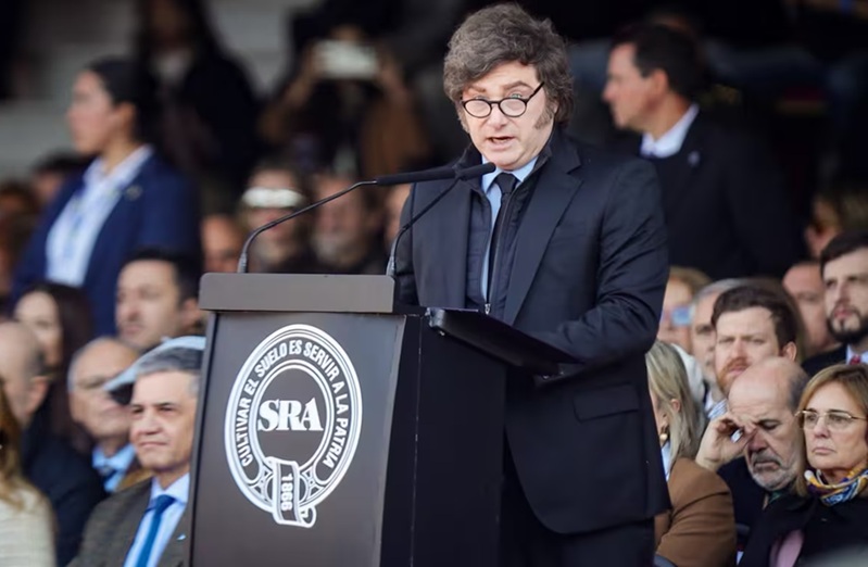 Milei dejó inaugurada la Exposición Rural de Palermo con grandes promesas para el campo