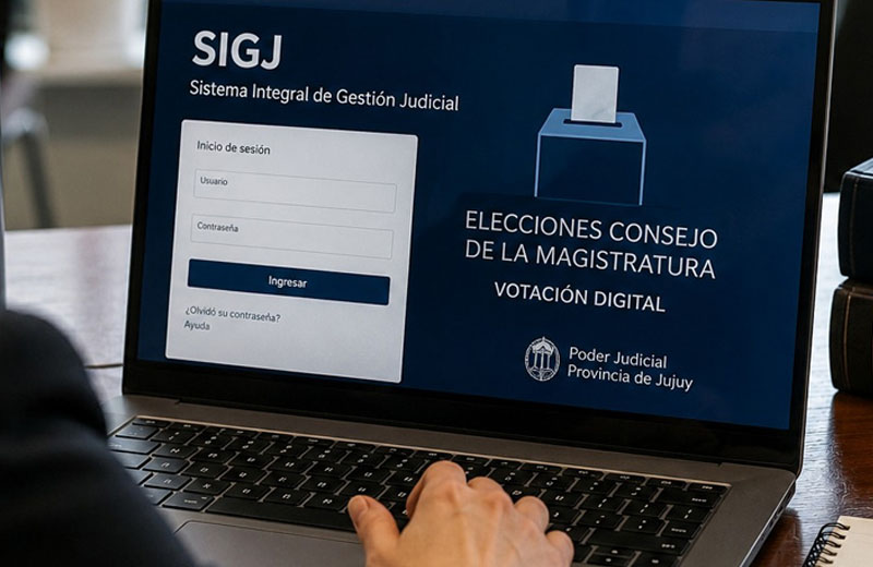 Implementarán por primera vez el voto digital en la elección del Consejo de la Magistratura de Jujuy