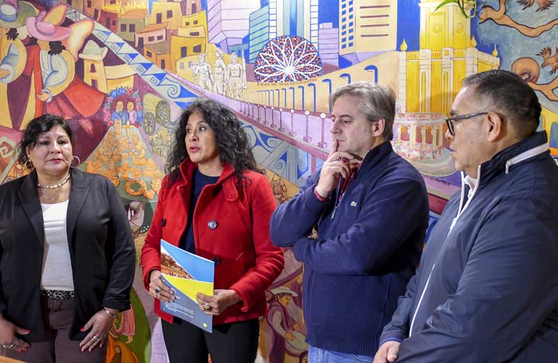 La obra de Gabriela Gaspar en el Mercado Central recibió reconocimiento oficial