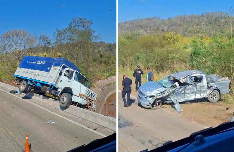 Choque fatal en la Ruta 34: un hombre falleció y hay un herido grave
