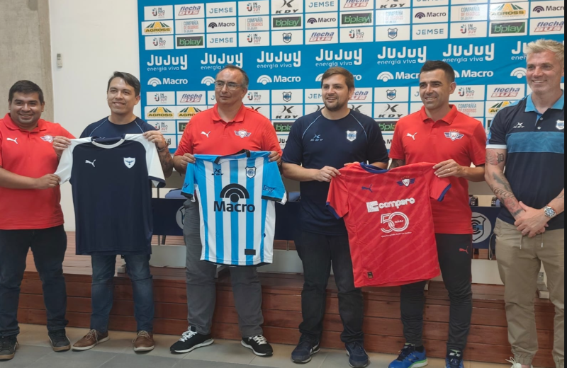 Gimnasia de Jujuy y Jorge Wilstermann de Bolivia sellaron un acuerdo para potenciar el desarrollo deportivo