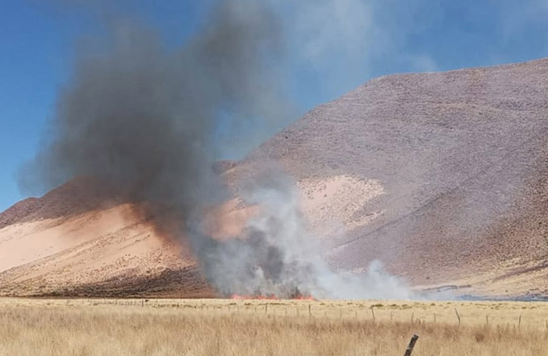 Fiscalía ambiental sospecha que hubo una quema intencional en los incendios del Huancar