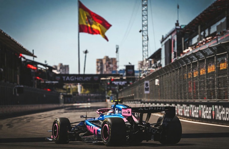 Gran fin de semana de Colapinto en la F1: Terminó 7° en España y sumó seis puntos para Alpine
