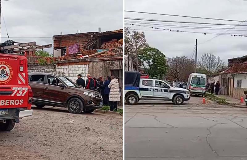 Consternación en barrio Malvinas: hallan a dos personas sin vida en una vivienda