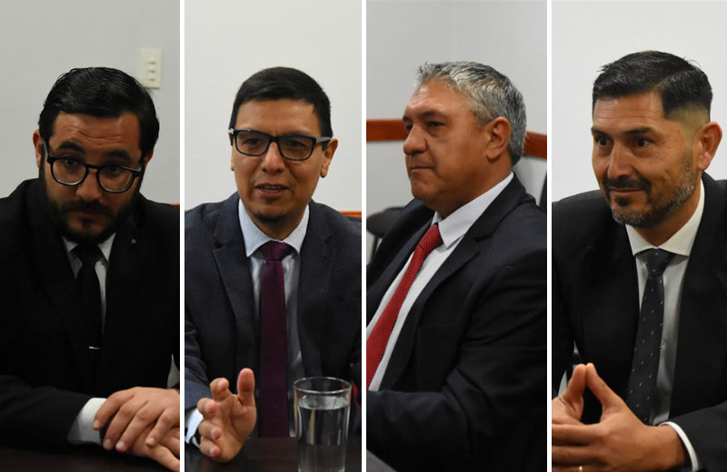 Entrevistaron a cuatro candidatos para cargos en el Ministerio Público de la Acusación y de la Defensa