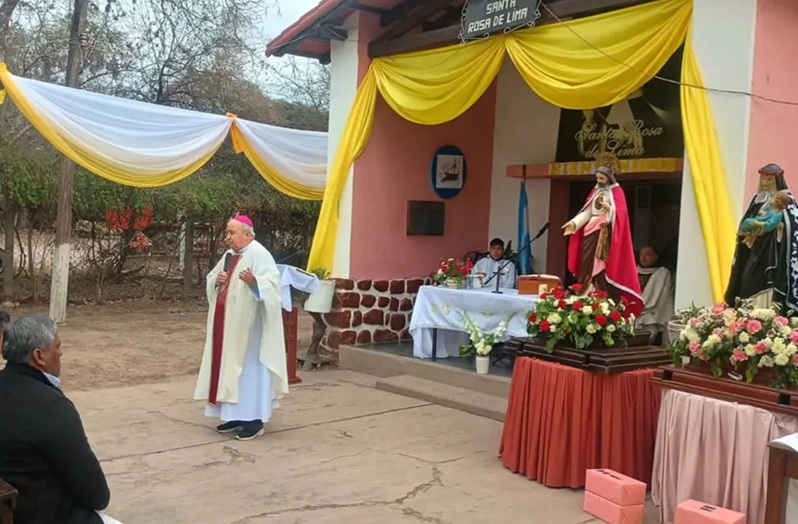 Los Lapachos celebró su fiesta patronal en honor a Santa Rosa de Lima